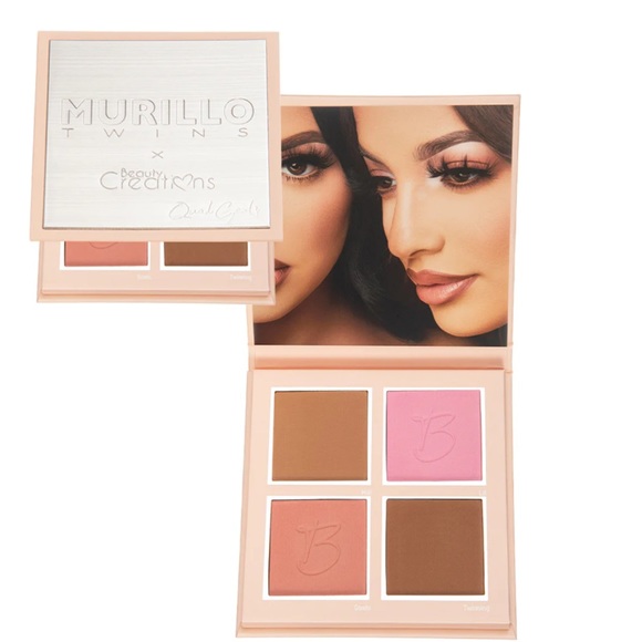 NIB Murillo Twins Quad Goals Face Palette - Picture 4 of 4